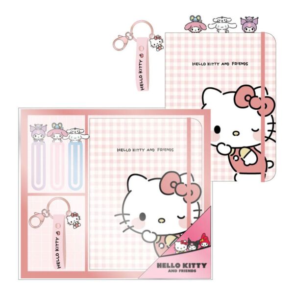 Set Papelería Hello Kitty Sanrio 3 piezas