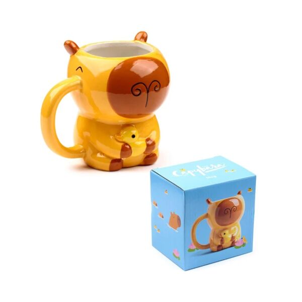 Duke the Capybara 3D Kawaii Mug 440 ml