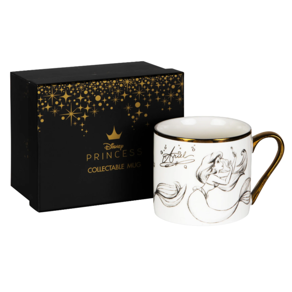 Taza Colección Premium Ariel La Sirenita Disney 300 ml