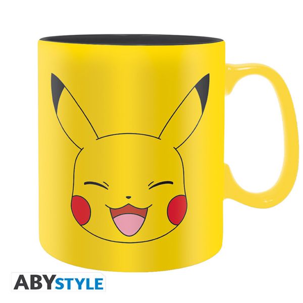 Taza Pikachu Cara Pokémon 460 ml