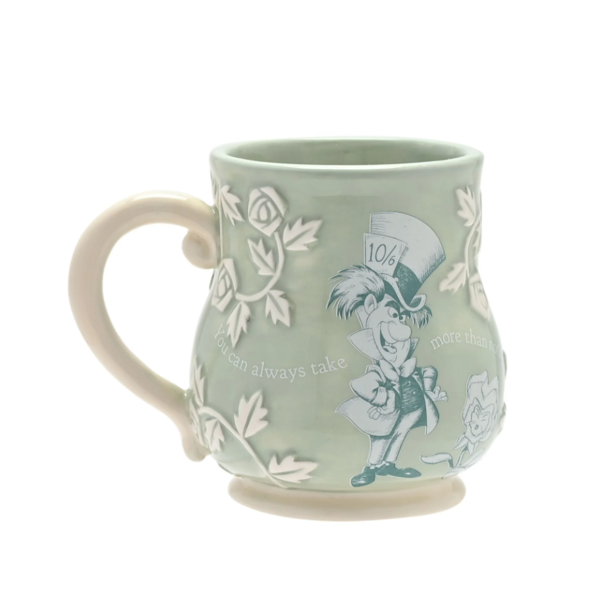 Mad Hatter Embossed Mug Alice in Wonderland Disney 325 ml