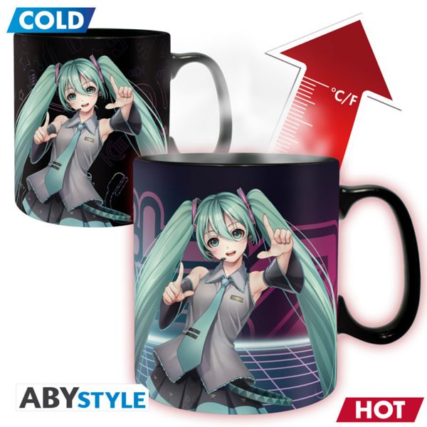 Taza Térmica Hatsune Miku Vocaloid 460 ml