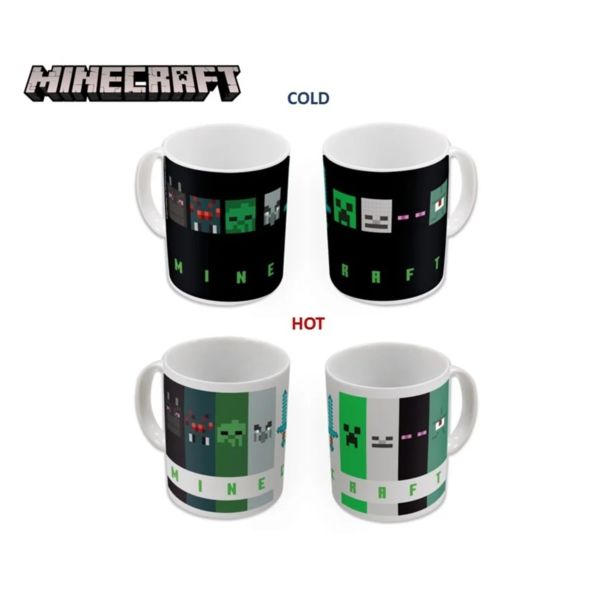 Taza Térmica Monstruos Minecraft 320 ml