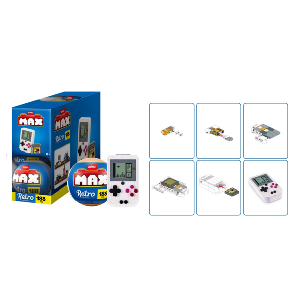 Blind Box Cápsula Sorpresa Figura Consolas Max Retro (Aleatorio)
