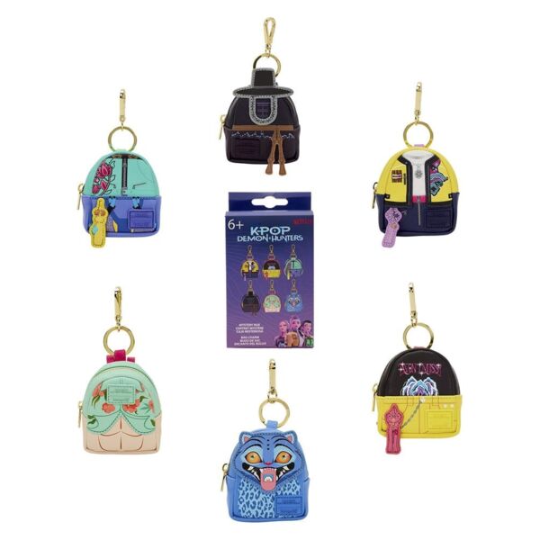 K-pop Demon Hunters Blind Box Backpack Charm Loungefly (Random)