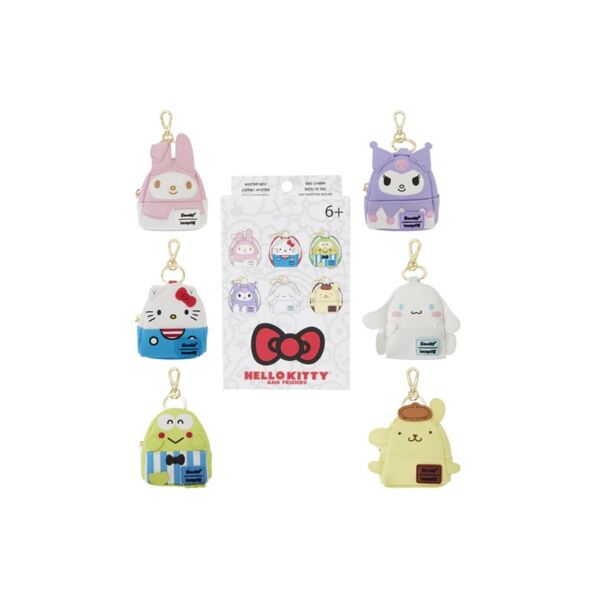 Blind Box Backpack Charm Sanrio Loungefly (Random)
