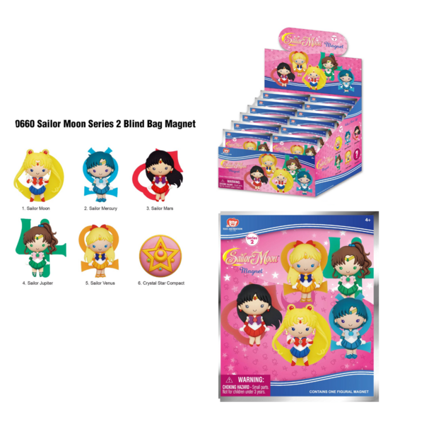 Imán Blind Box Sailor Moon Vol 2 (Aleatorio)