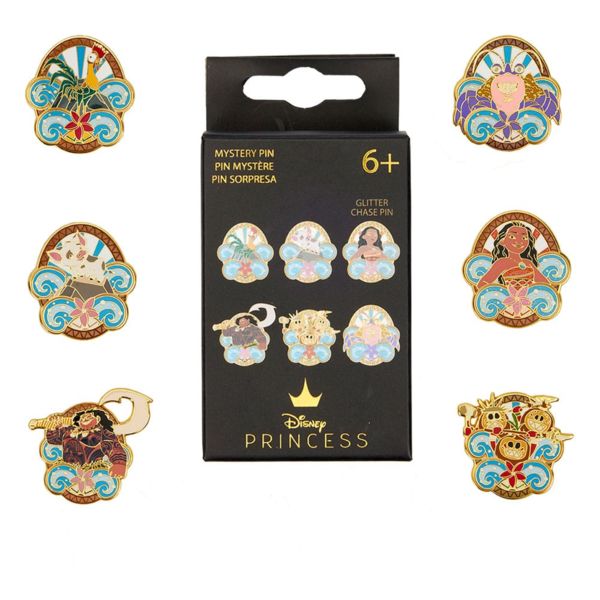 Pin Esmaltado Blind Box Moana Disney Loungefly (Aleatorio)
