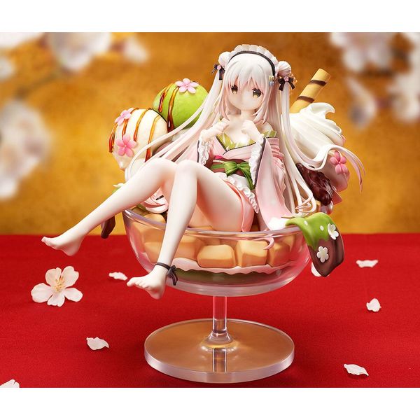 Shiratama Komame from a Shiratama Parfait Figure Original Character