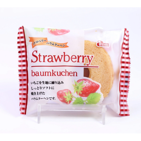 Strawberry Baumkuchen Atom 80 g