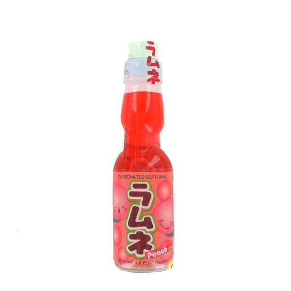 Bebida Ramune Sabor Melocoton 200 ml Bebida Ramune Sabor Melocoton 200 ml