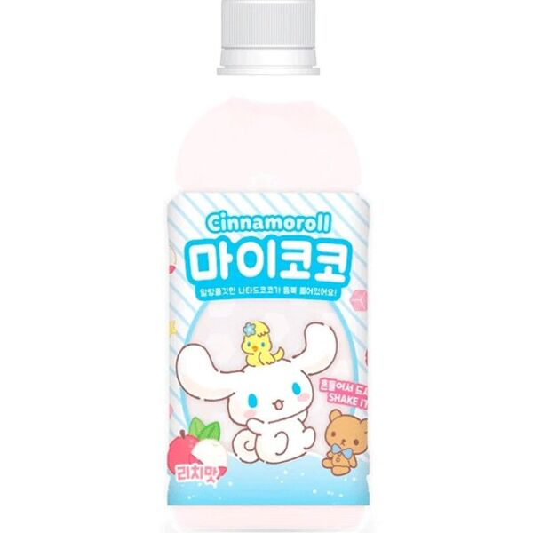 Bebida Sabor Lichi Cinnamoroll Sanrio Measty 340 ml