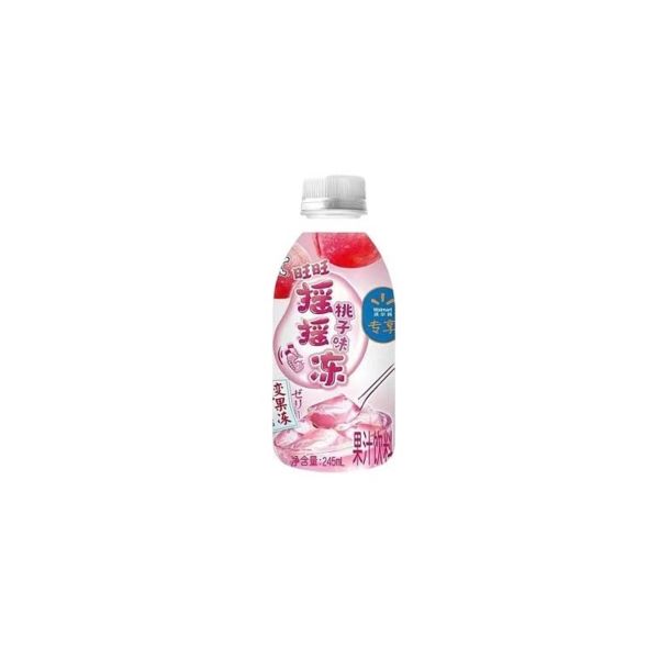 Peach Juice Drink with Jelly Want Want 245 ml