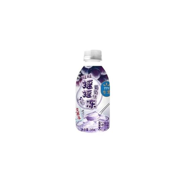 Grape Juice Drink with Jelly Want Want 245 ml