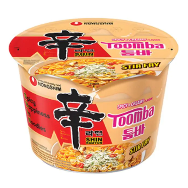 Bol Ramen Noodles Sabor Picante y Cremoso Toomba Nongshim 113 g