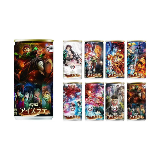 Café Latte Frío Kimetsu no Yaiba DyDo 185 ml