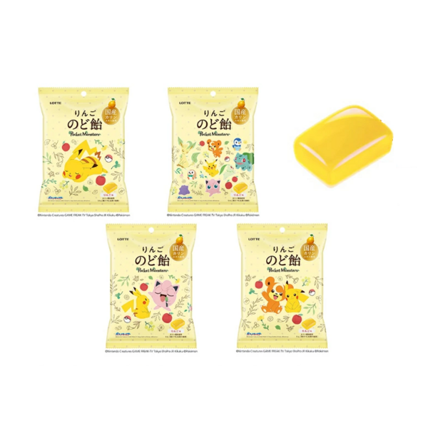 Pokémon Apple Sweets Lotte 75 g