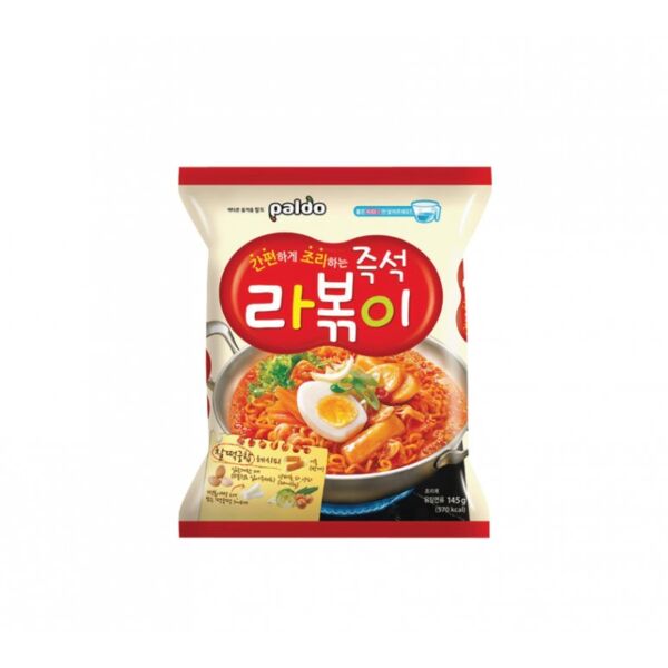 Spicy Rabokki Instant Noodles Paldo 135 g