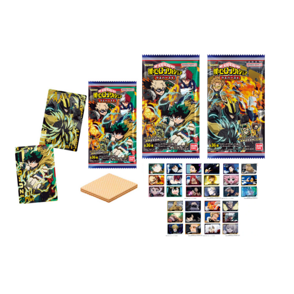 My Hero Academia Vol 4 Wafer Biscuit Bandai 12 g