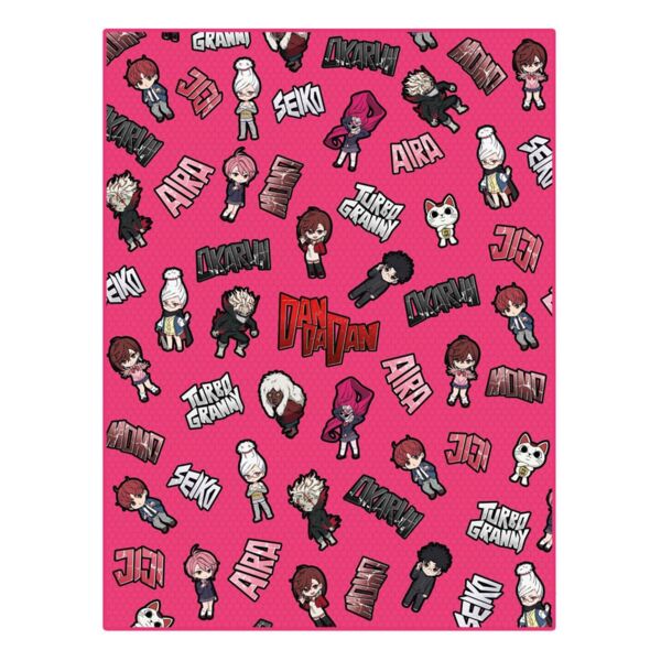 Chibi Style Blanket Dandadan 120 x 153 cm