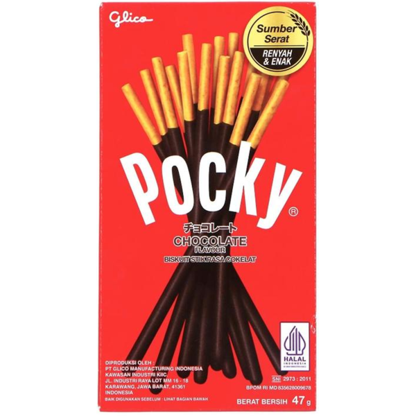 Pocky Palitos Sabor a Chocolate 47 gr