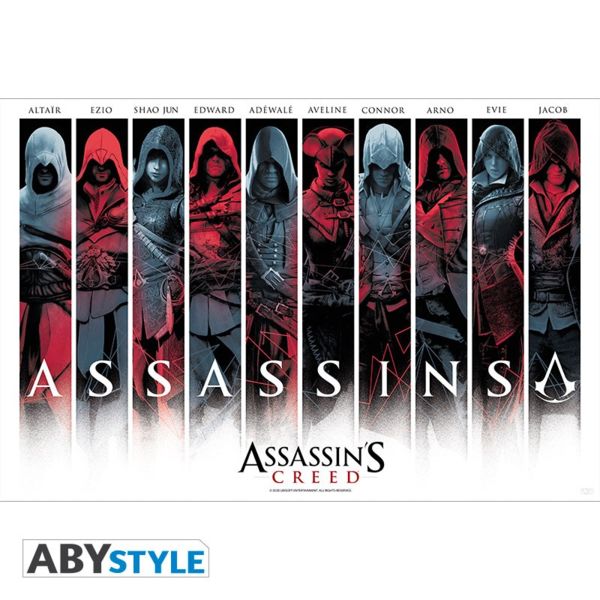 Poster Asesinos Assassins Creed 91,5 x 61 cms