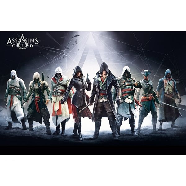 Poster Personajes Assassins Creed 91,5 x 61 cms