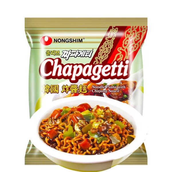 Black Bean Ramen Chapagetti Instant Noodles Nongshim 140 g