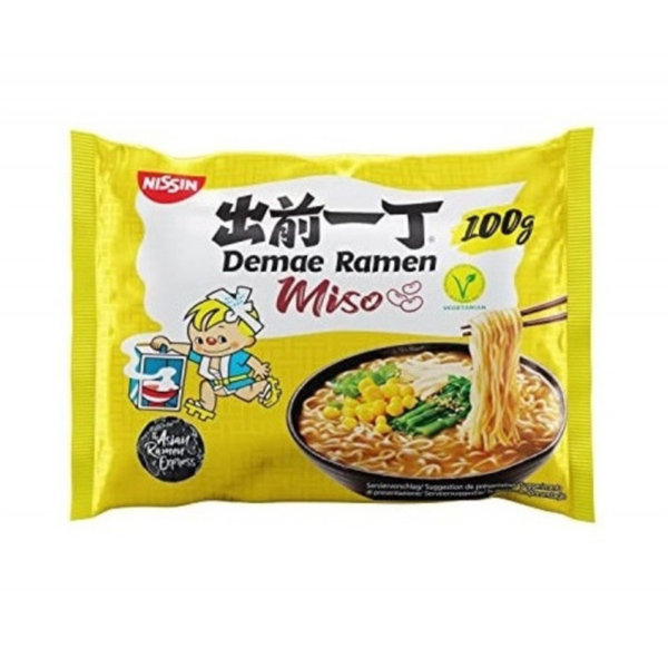 Ramen Demae Noodles Sabor Miso Nissin 100 g