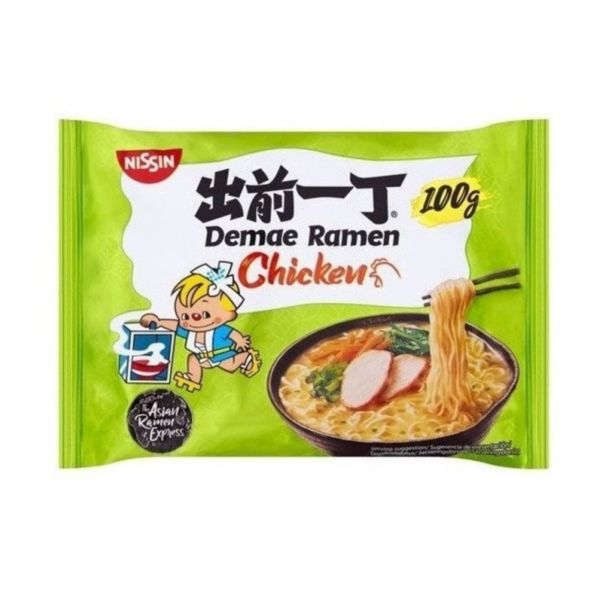 Ramen Demae Noodles Sabor Pollo Nissin 100 g