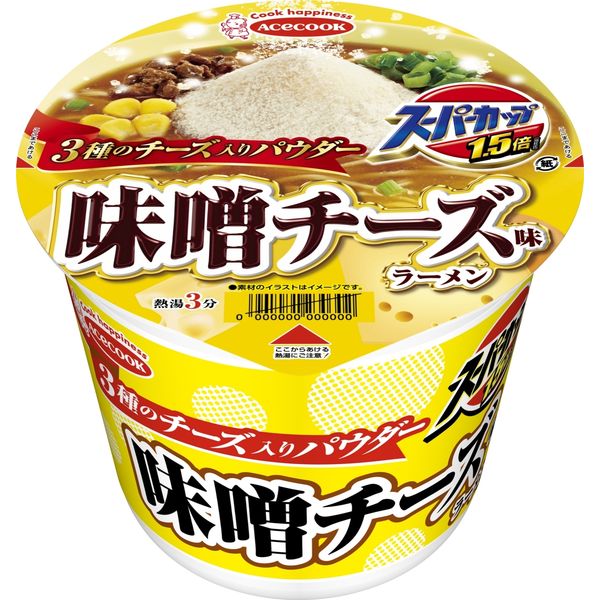 Ramen Noodles de Queso y Miso Acecook