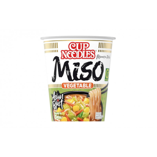 Miso Instant Ramen Noodles Nissin 67 g