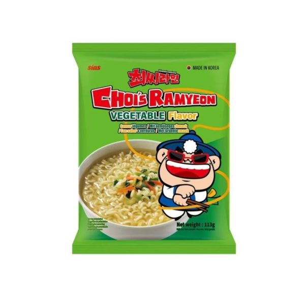 Vegetable Instant Ramen Choi's Ramyeon Sias 131 g