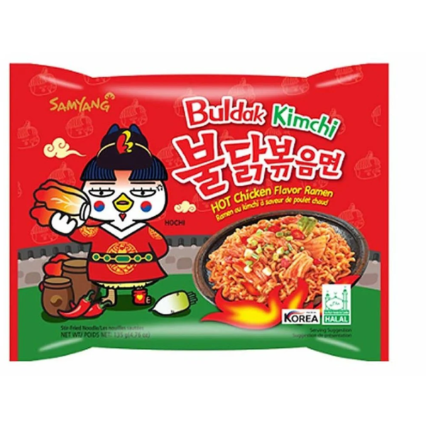 Ramen Noodles Kimchi Picante Buldak Samyang 135gr