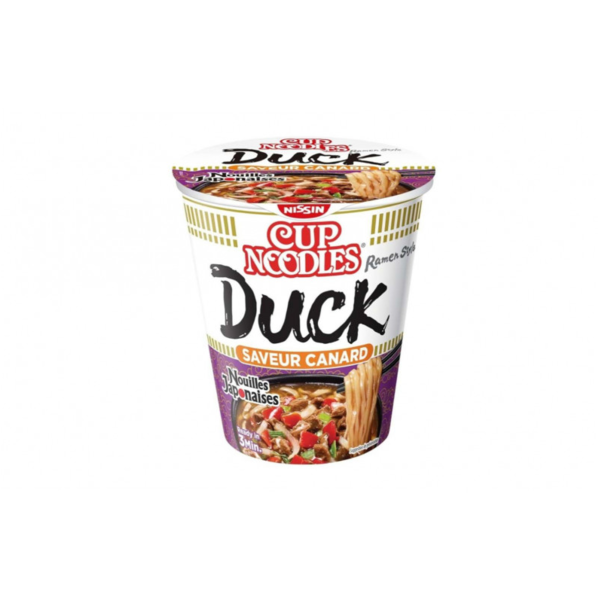 Duck flavour Ramen Noodles Nissin 65 gr