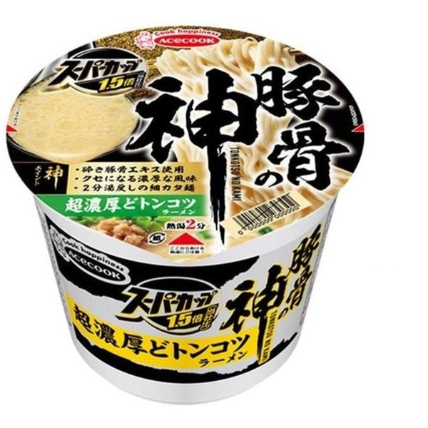 Tonkotsu Super Cup Ramen Noodles AceCook Tonkotsu Super Cup Ramen Noodles AceCook