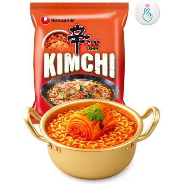 Ramen Shin Noodles Sabor Kimchi Nongshim 120 g