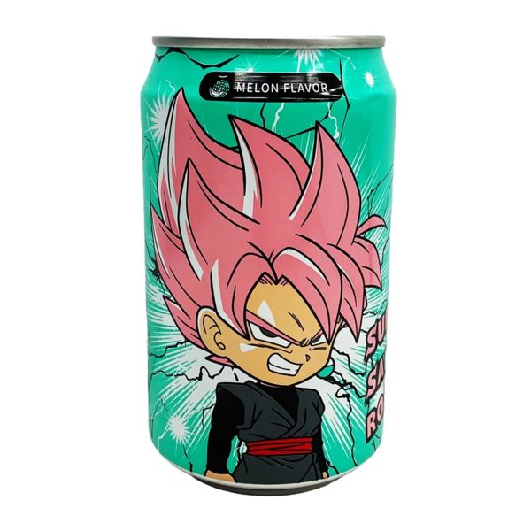 Refresco Dragon Ball Super Goku Black SSR Ocean Bomb sabor melon