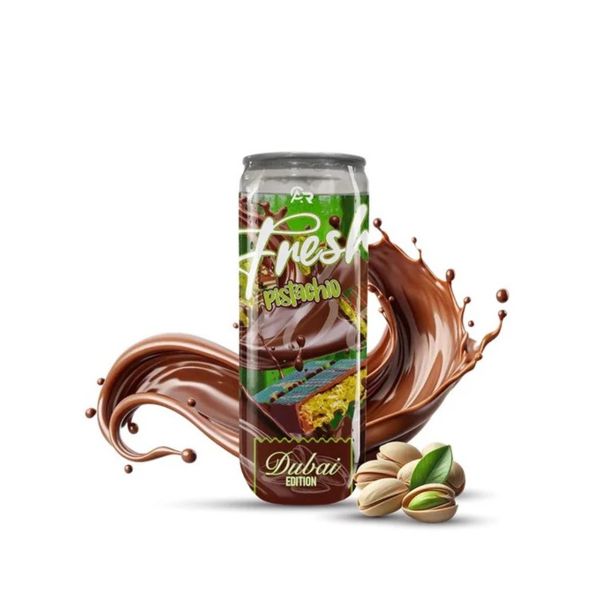Pistachio Dubai Edition Sparkling Soft Drink Fresh ACR 330 ml