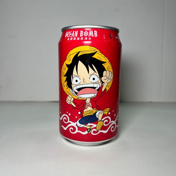Refresco One Piece Ocean Bomb Monkey D Luffy sabor Yogurt