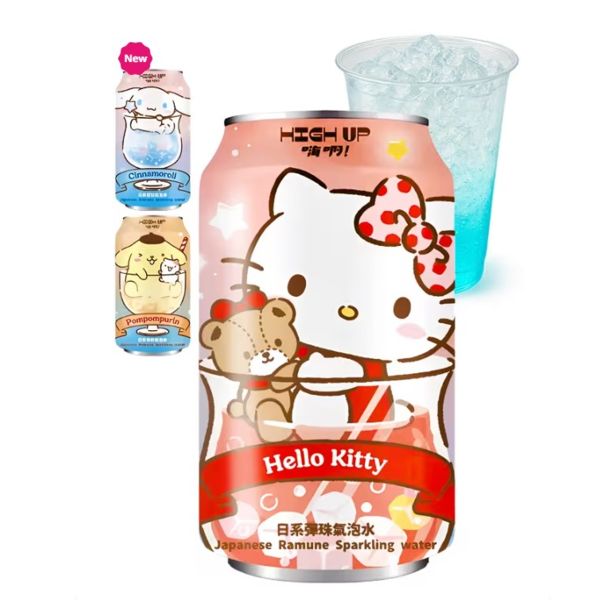 Ramune Soft Drink Sanrio HIGH UP 330 ml