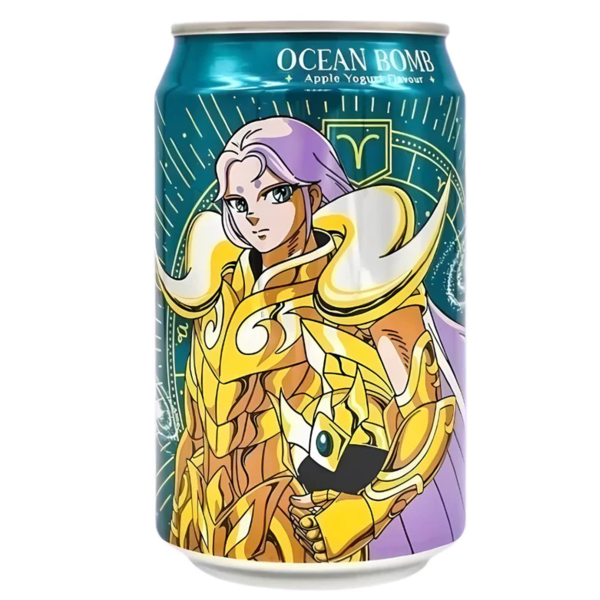 Saint Seiya Shaka de Virgo Ocean Bomb Apple Yoghurt Flavoured Soft Drink 