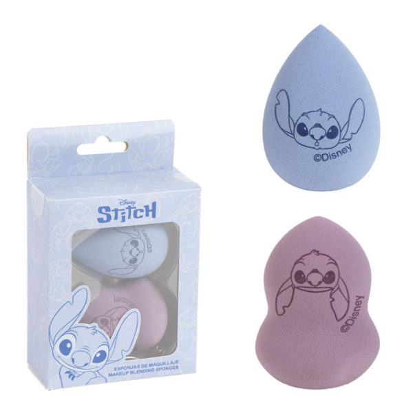 Set 2 Esponjas para Maquillaje Lilo & Stitch Disney