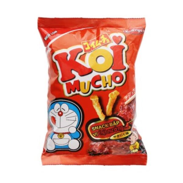 Snack de Maíz Sabor Barbacoa Doraemon KOIMUCHO 57 g