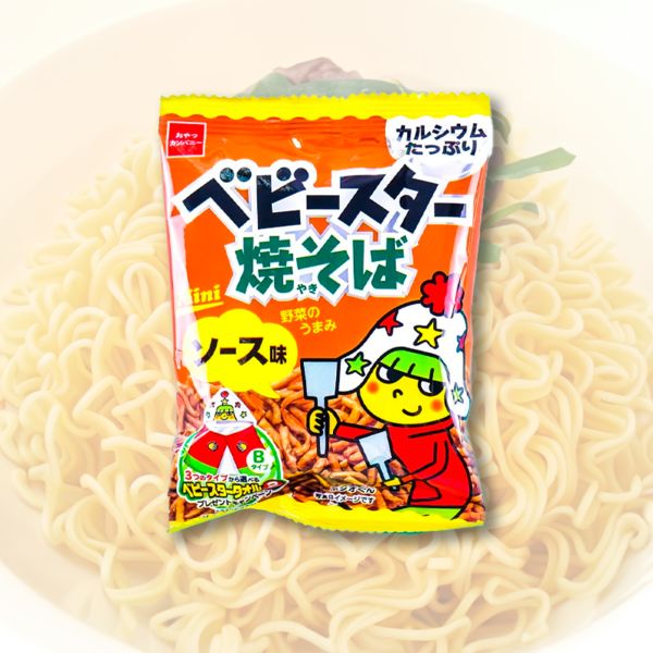 BABYSTAR Ramen Snack Yakisoba Flavor 20g
