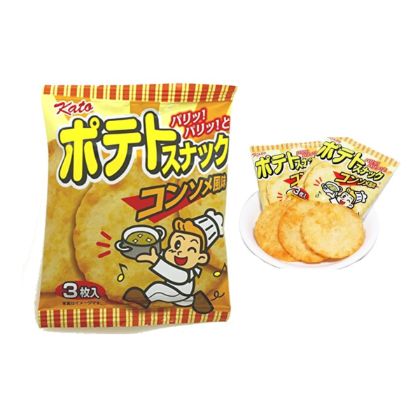 Snack Patata Frita Yaokin Sabor Consomé Kato 14 g