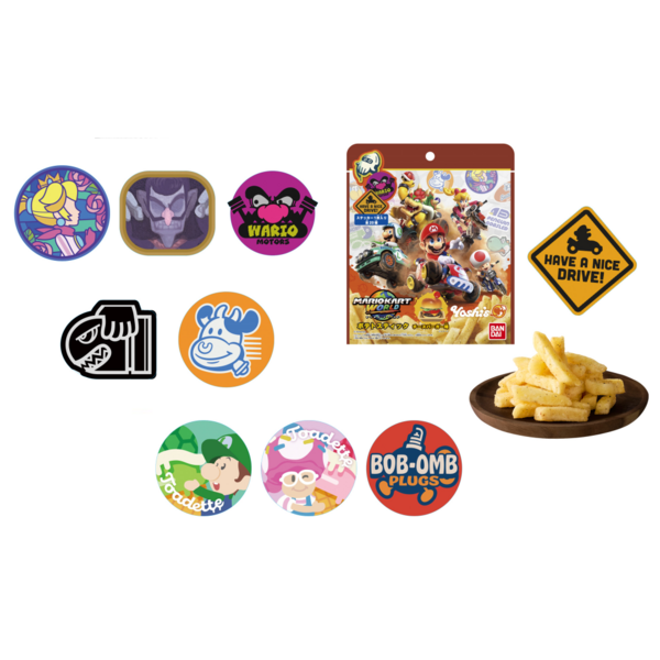 Super Mario Kart World Nintendo Potato Snacks Bandai 32 g