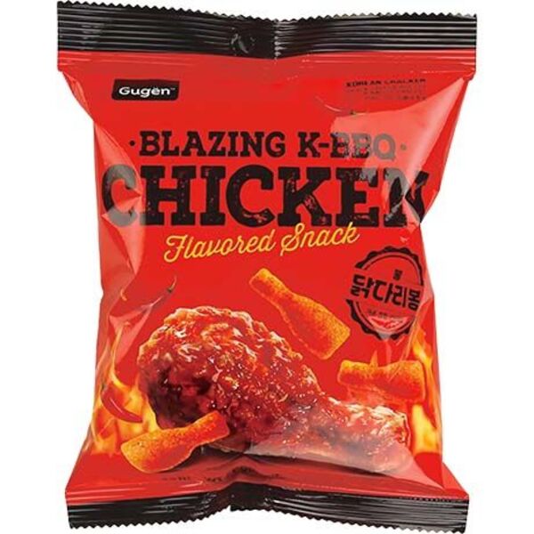 Snack sabor Pollo BBQ Coreana Picante Gugën 60 g