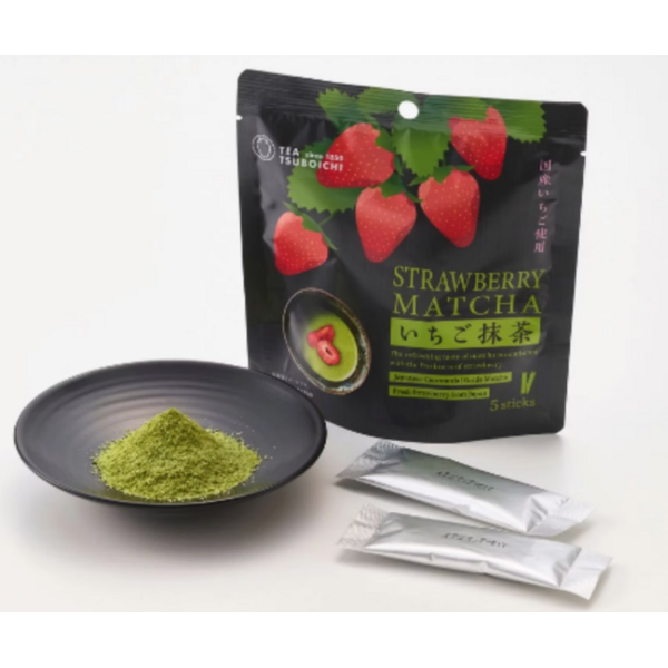 Strawberry Matcha Soluble Powder Sachets Tsuboichi 50 g