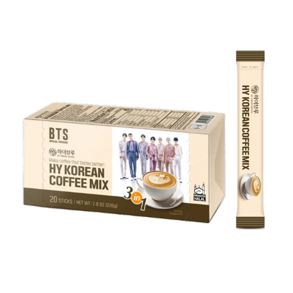 Korean Coffee Instant Powder Sachets HY 220 g